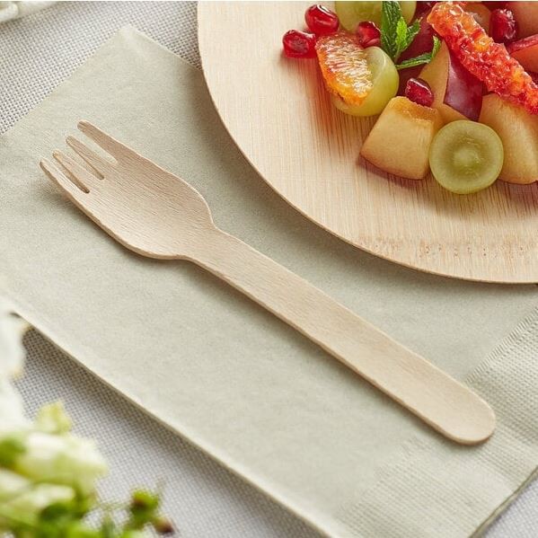 disposable wooden eating utensils