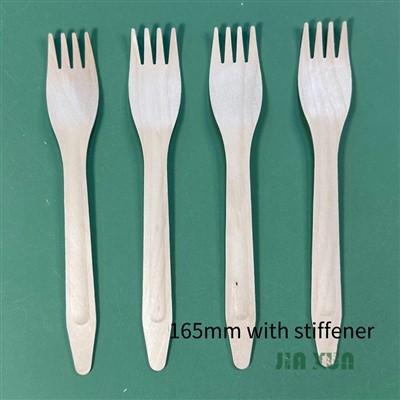 Kertakäyttöiset haarukat puiset